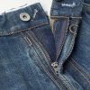 Wide-Leg Distressed Jeans - E1