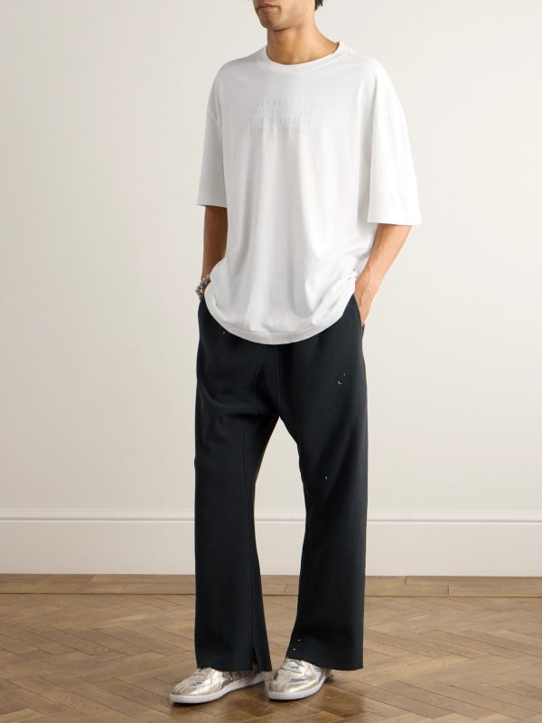 Logo-Print Cotton-Jersey T-Shirt - OU Logo-Print Cotton-Jersey T-Shirt - OU