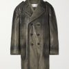 Double-Breasted Foiled Cotton Coat Double-Breasted Foiled Cotton Coat