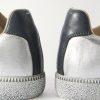 Replica Leather-Trimmed Shell Sneakers - CU