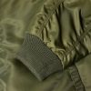 Oversized Corduroy-Trimmed Padded Nylon Bomber Jacket - E1 Oversized Corduroy-Trimmed Padded Nylon Bomber Jacket - E1