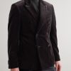 Double-Breasted Cotton-Velvet Tuxedo Jacket - FR