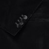 Double-Breasted Cotton-Velvet Tuxedo Jacket - CU Double-Breasted Cotton-Velvet Tuxedo Jacket - CU