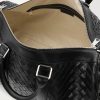 Intrecciato Leather Weekend Bag - E1 Intrecciato Leather Weekend Bag - E1