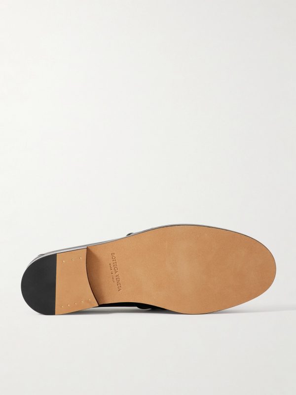 Astaire Knot-Detailed Leather Loafers - E1 Astaire Knot-Detailed Leather Loafers - E1