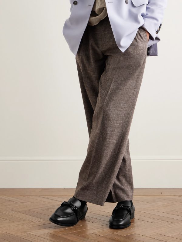 Astaire Knot-Detailed Leather Loafers - OU Astaire Knot-Detailed Leather Loafers - OU