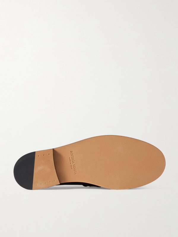 Astaire Knot-Detailed Leather Loafers - E1 Astaire Knot-Detailed Leather Loafers - E1