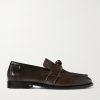 Astaire Knot-Detailed Leather Loafers Astaire Knot-Detailed Leather Loafers