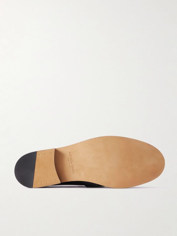 Astaire Knot-Detailed Leather Loafers - E1 Astaire Knot-Detailed Leather Loafers - E1