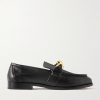 Astaire Knot-Detailed Leather Loafers Astaire Knot-Detailed Leather Loafers