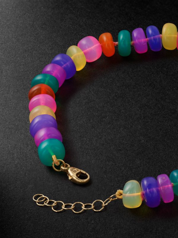 Jumbo Gold Opal Bracelet - BK