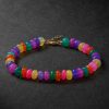 Jumbo Gold Opal Bracelet