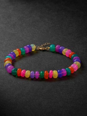 Jumbo Gold Opal Bracelet
