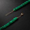 Jumbo Gold Opal Beaded Necklace - BK Jumbo Gold Opal Beaded Necklace - BK