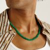 Jumbo Gold Opal Beaded Necklace - OU Jumbo Gold Opal Beaded Necklace - OU