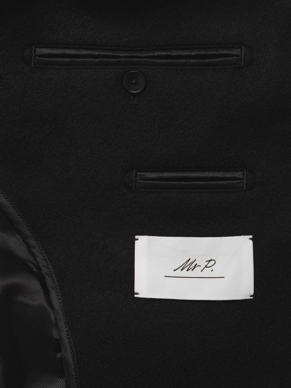 Wool and Cashmere-Blend Coat - E1 Wool and Cashmere-Blend Coat - E1