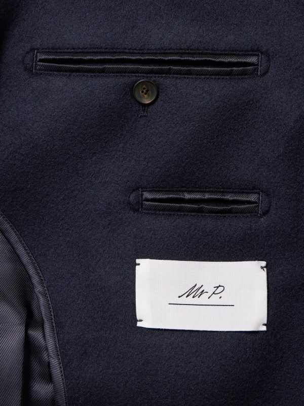 Wool and Cashmere-Blend Coat - E1 Wool and Cashmere-Blend Coat - E1