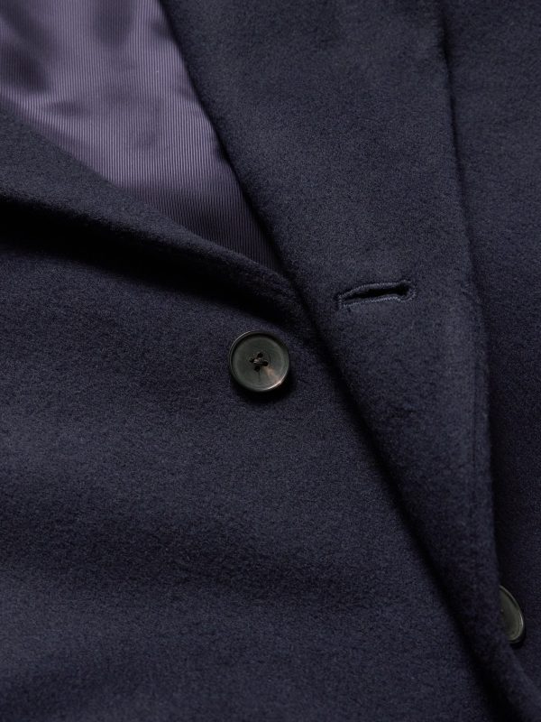 Wool and Cashmere-Blend Coat - E2 Wool and Cashmere-Blend Coat - E2