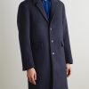 Wool and Cashmere-Blend Coat - FR Wool and Cashmere-Blend Coat - FR