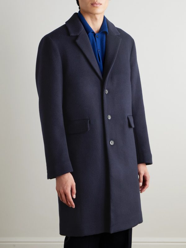 Wool and Cashmere-Blend Coat - FR Wool and Cashmere-Blend Coat - FR