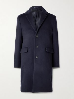Wool and Cashmere-Blend Coat