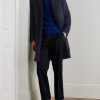 Wool and Cashmere-Blend Coat - OU Wool and Cashmere-Blend Coat - OU