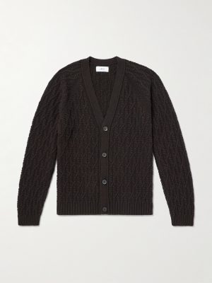 Cable-Knit Wool Cardigan Cable-Knit Wool Cardigan