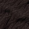 Cable-Knit Wool Scarf - CU