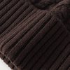 Cable-Knit Wool Beanie - CU