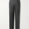 Straight-Leg Pleated Super 130s Wool Suit Trousers Straight-Leg Pleated Super 130s Wool Suit Trousers