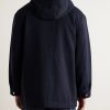 Mountain Wool and Cotton-Blend Twill Hooded Parka - BK Mountain Wool and Cotton-Blend Twill Hooded Parka - BK