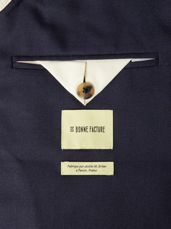 Essential Unstructured Wool Suit Jacket - E1