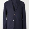 Essential Unstructured Wool Suit Jacket