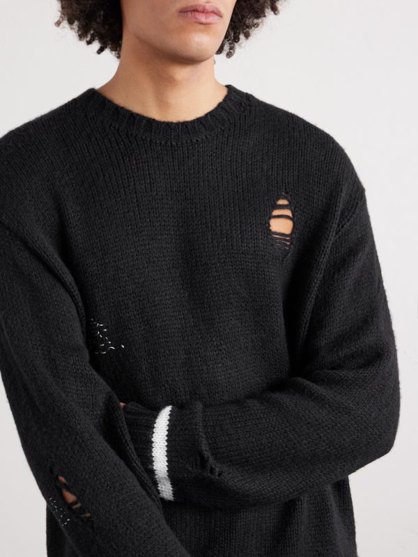 Savage Embroidered Woven Sweater - CU Savage Embroidered Woven Sweater - CU