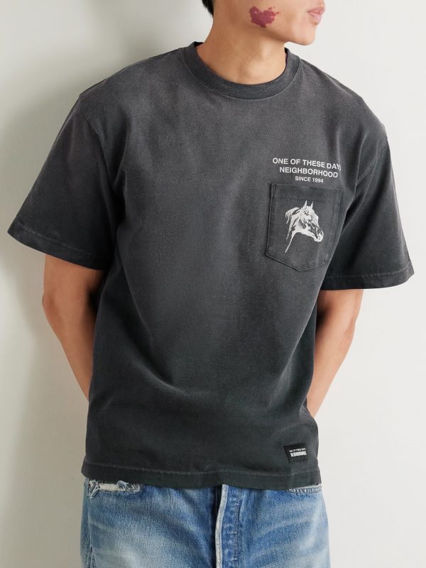 + One of These Days Logo-Print Cotton-Jersey T-Shirt - FR