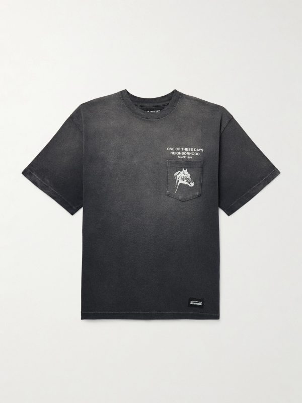 + One of These Days Logo-Print Cotton-Jersey T-Shirt