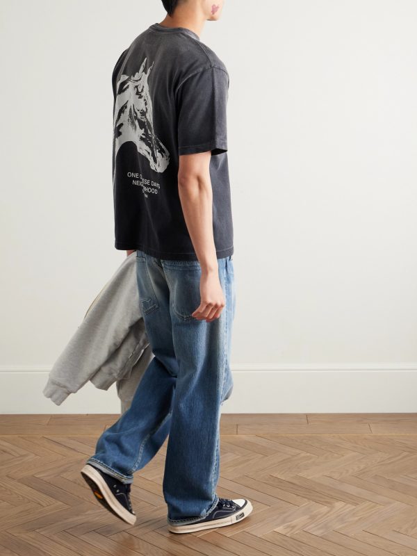 + One of These Days Logo-Print Cotton-Jersey T-Shirt - OU