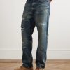 Savage Wide-Leg Distressed Jeans - FR Savage Wide-Leg Distressed Jeans - FR