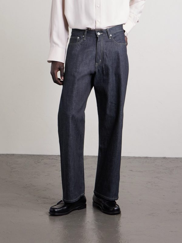 Straight-Leg Selvedge Jeans - FR Straight-Leg Selvedge Jeans - FR