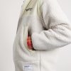 Logo-Embroidered Shell-Trimmed Fleece Jacket - CU Logo-Embroidered Shell-Trimmed Fleece Jacket - CU