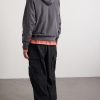 Wide-Leg Cotton-Blend Ripstop Drawstring Cargo Trousers - BK Wide-Leg Cotton-Blend Ripstop Drawstring Cargo Trousers - BK