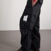 Wide-Leg Cotton-Blend Ripstop Drawstring Cargo Trousers - E1 Wide-Leg Cotton-Blend Ripstop Drawstring Cargo Trousers - E1