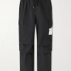 Wide-Leg Cotton-Blend Ripstop Drawstring Cargo Trousers Wide-Leg Cotton-Blend Ripstop Drawstring Cargo Trousers