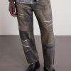 Savage Distressed Wide-Leg Jeans - CU Savage Distressed Wide-Leg Jeans - CU