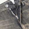Savage Distressed Wide-Leg Jeans - E1 Savage Distressed Wide-Leg Jeans - E1