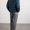 Padded Checked Cotton-Drill Blouson Jacket - BK