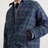 Padded Checked Cotton-Drill Blouson Jacket - CU