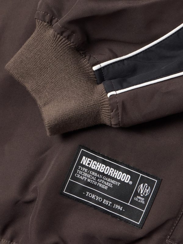 Logo-Embroidered Two-Tone Cotton-Blend Track Jacket - E1 Logo-Embroidered Two-Tone Cotton-Blend Track Jacket - E1
