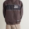 Logo-Embroidered Two-Tone Cotton-Blend Track Jacket - FR Logo-Embroidered Two-Tone Cotton-Blend Track Jacket - FR