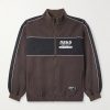 Logo-Embroidered Two-Tone Cotton-Blend Track Jacket Logo-Embroidered Two-Tone Cotton-Blend Track Jacket